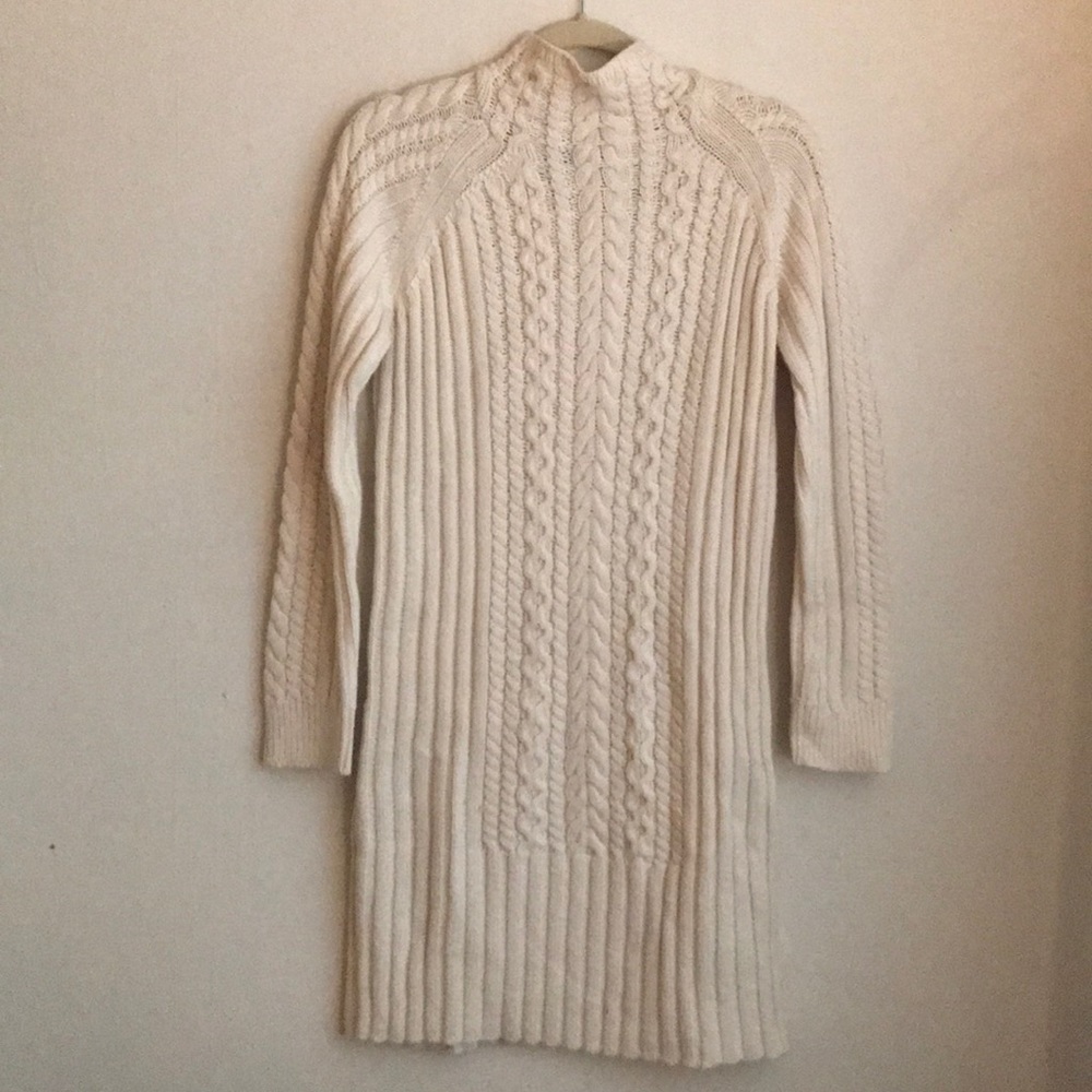 Club Monaco cableknit sweater dress